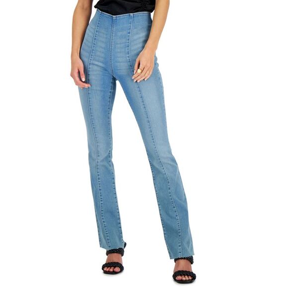 INC International Concepts Womens High Rise Bootcut Jeans - Picture 1 of 1